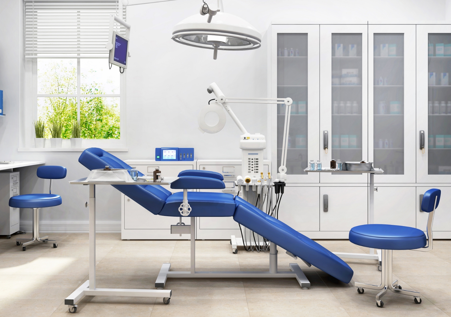 dental care dentist office air purifier uv disinfection image