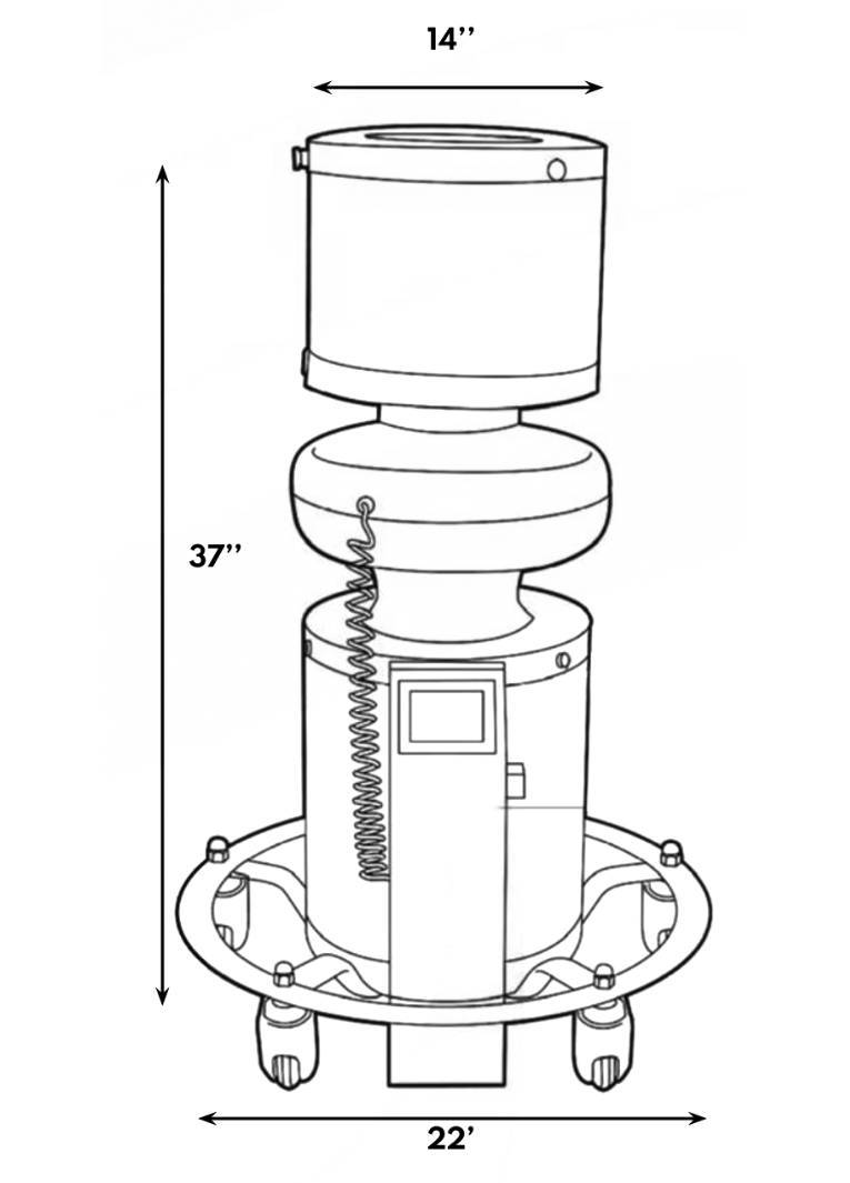 scientific air sanitizer uv light hepa filter s400 diagram image